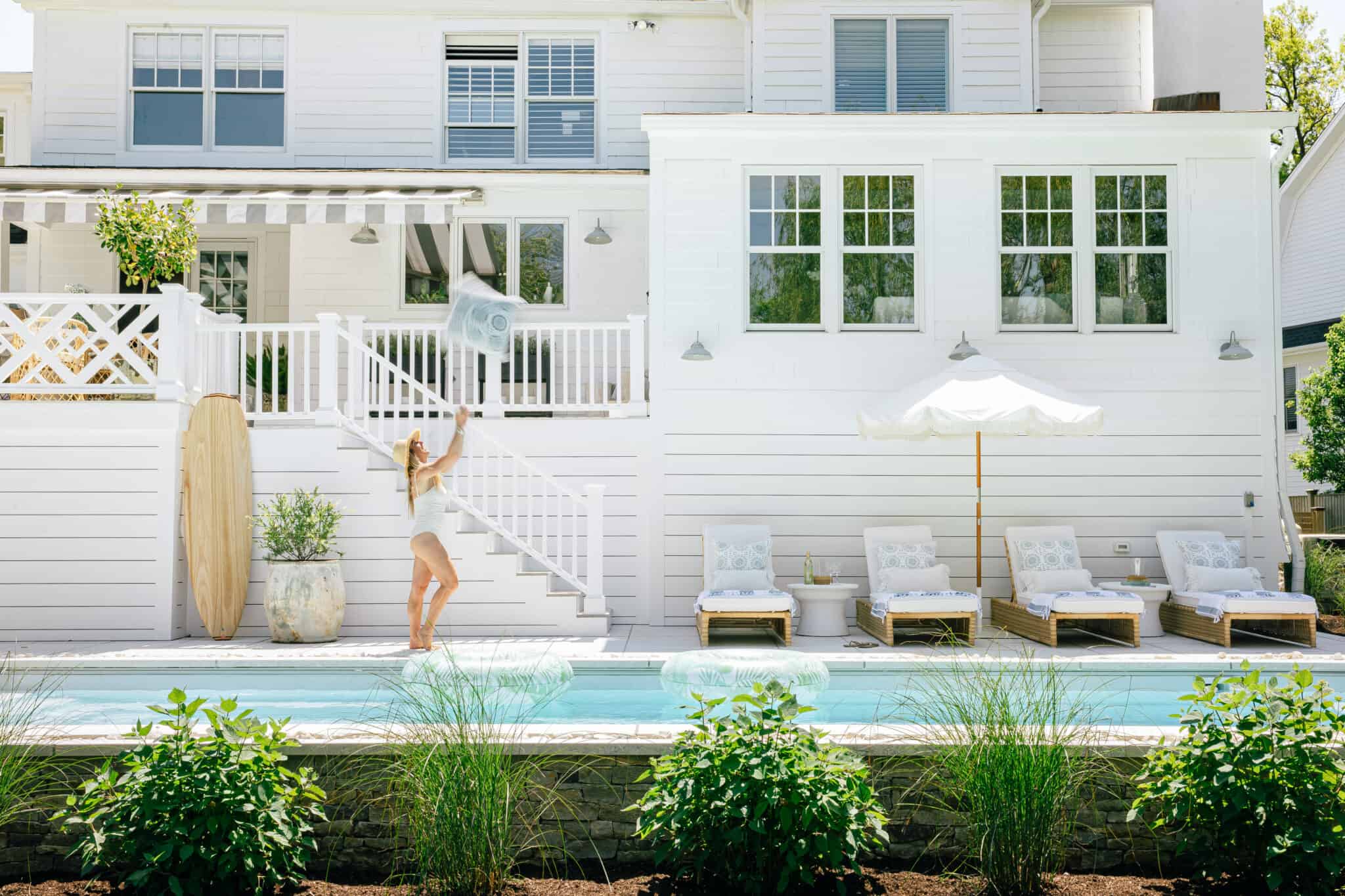 The GLDESIGN POOL REVEAL- PART 1 - Coastal Interior Design - GLDESIGN